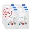 Null ANTiVIRU | Desinfektionsmittel 6x 5L Kanister | Handdesinfektion & Flächendesinfektion | Viruzid | Anwendungsfertig