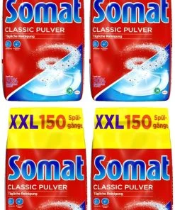 Somat Classic Pulver Geschirrspülmittel 5x1200 G Spülmaschinentabs Reinigung -WC Frisch-Shop a67d736e 9f48 467c 91f8 bd6373fb37f4