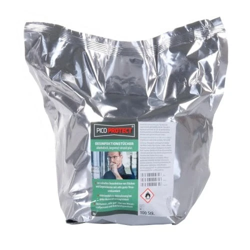 Null Nitras Desinfektionstücher Nachfüllbeutel 58112 Gebrauchsfertig VAH Gelistet 100 Stück 100 Stück 5 Null Nitras Desinfektionstücher Nachfüllbeutel 58112 Gebrauchsfertig VAH Gelistet 100 Stück 100 Stück – Bild 5