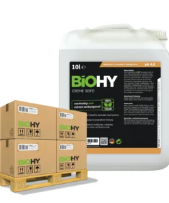 Null BiOHY Creme Seife (3x1l Flasche) | Hautschonende, Rückfettende Und Geruchsneutrale Handseife PHOSPHATFREI | Ohne Parfüm Und Farbstoffe -WC Frisch-Shop ad9015d1 2860 4bb3 8604 7b234a115e43