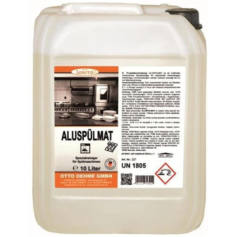 Lorito Aluspülmat 227 Geschirrspülmittel Spezialreiniger Für GSM 2 Lorito Aluspülmat 227 Geschirrspülmittel Spezialreiniger Für GSM – Bild 2