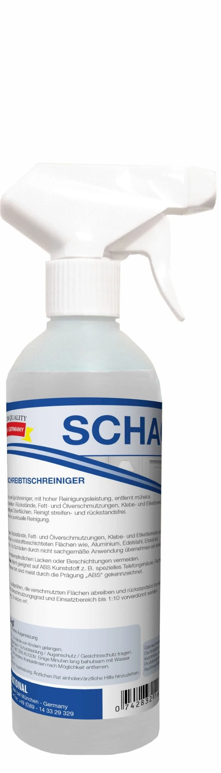 ARCORA Kunststoff-und Schreibtischreiniger SCHACHMATT, 1L 3 ARCORA Kunststoff-und Schreibtischreiniger SCHACHMATT, 1L – Bild 3