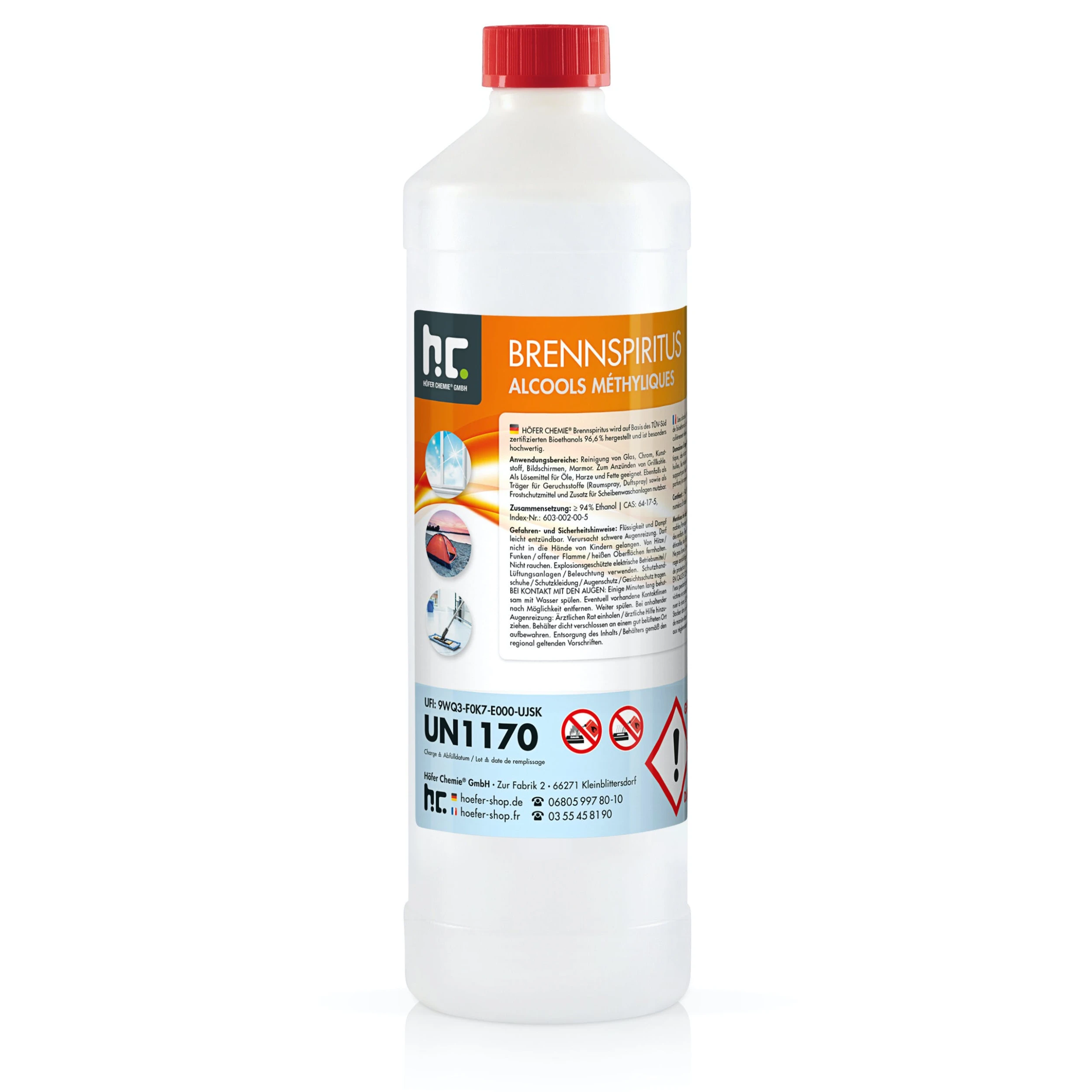 Null 15 X 1 Liter Brennspiritus 94% 2 Null 15 X 1 Liter Brennspiritus 94% – Bild 2