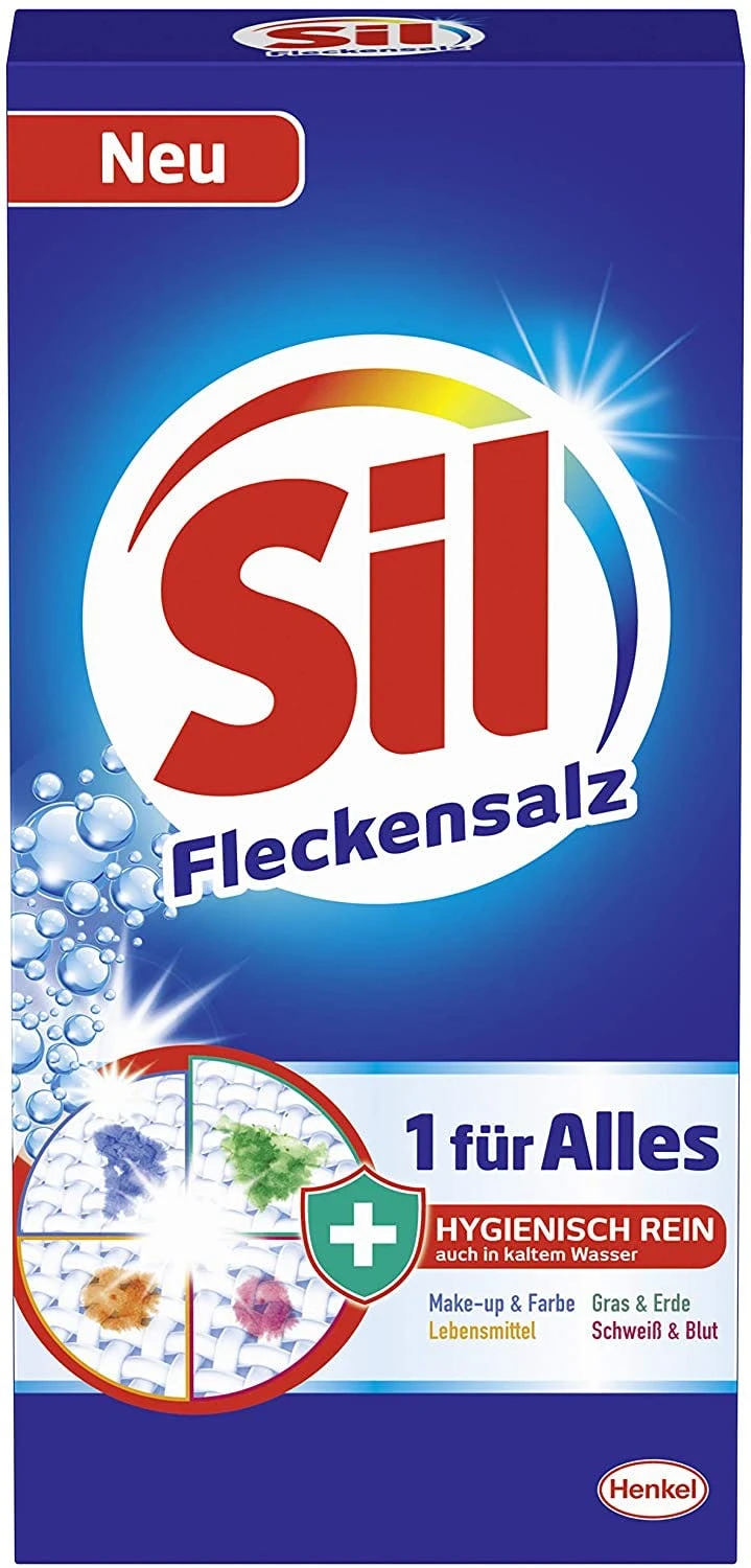 Null Sil 1 Für Alles Fleckensalz Fleckenentferner 500 G Reiniger Reinigungsmittel 1 Null Sil 1 Für Alles Fleckensalz Fleckenentferner 500 G Reiniger Reinigungsmittel