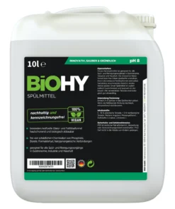 Null BiOHY Spülmittel (50x10l Kanister) | Frei Von Schädlichen Chemikalien & Biologisch Abbaubar | Glanz- & Fettlöseformel -WC Frisch-Shop be57292c 06c8 43d7 9a2a a3f027e89139