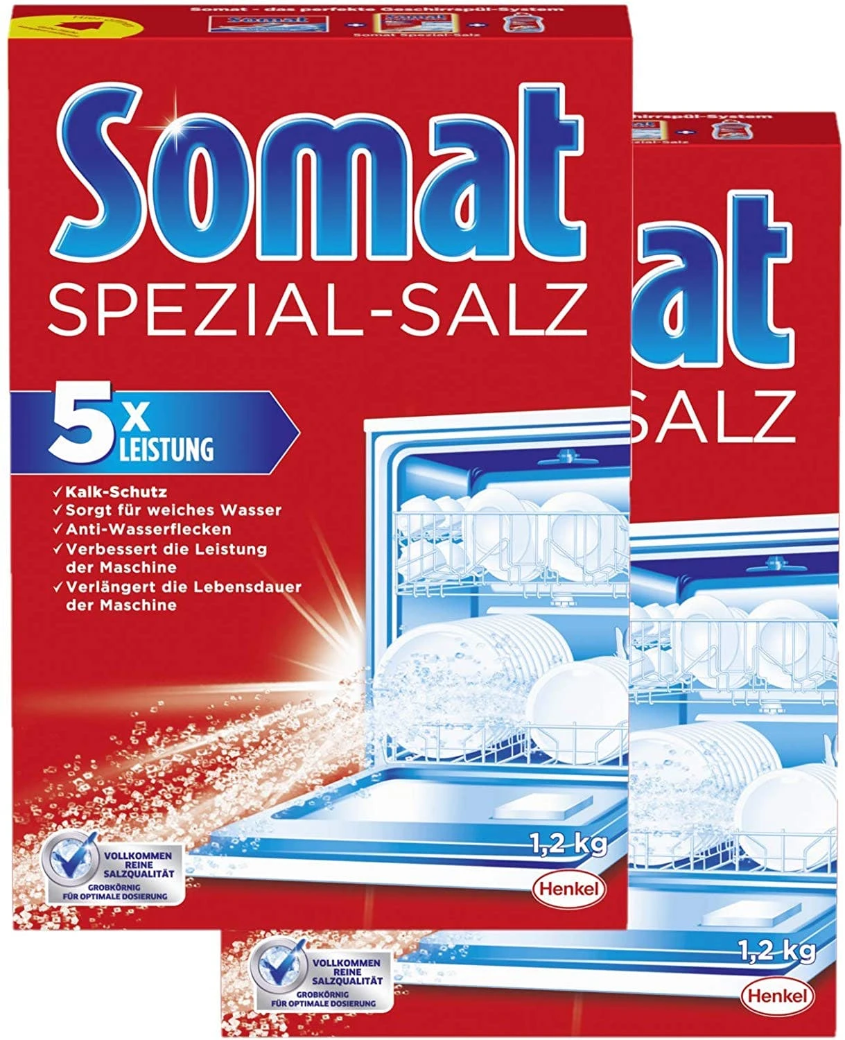 Somat Klarspüler Geschirrreiniger 5x750 Ml Spülmaschinenreiniger Reinigung 4 Somat Klarspüler Geschirrreiniger 5x750 Ml Spülmaschinenreiniger Reinigung – Bild 4
