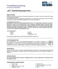 Null Perladin 2x1 HandreinigungsCreme 1L Handreinigung Handseife 1 Liter Werkstatt Handwerk 13 Null Perladin 2x1 HandreinigungsCreme 1L Handreinigung Handseife 1 Liter Werkstatt Handwerk -WC Frisch-Shop ca32dfe8 6567 4ace 8e0b cdc3042e8837