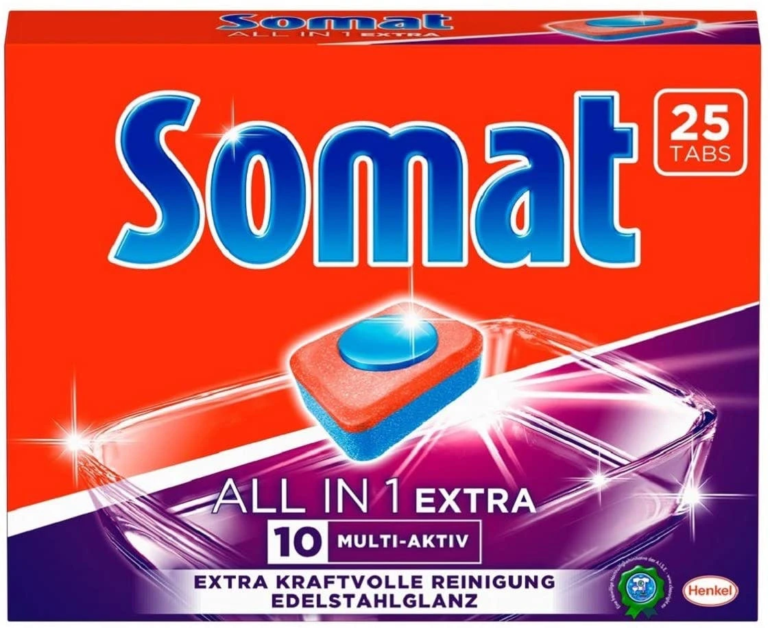 Somat Klarspüler Geschirrreiniger 5x750 Ml Spülmaschinenreiniger Reinigung 3 Somat Klarspüler Geschirrreiniger 5x750 Ml Spülmaschinenreiniger Reinigung – Bild 3