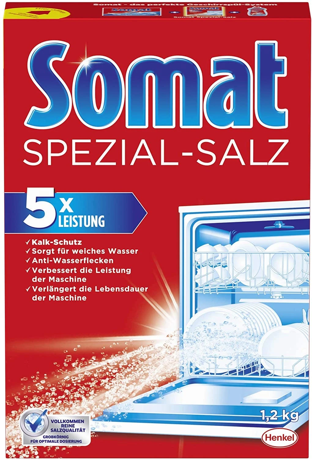 Somat Spülmaschinen SET Klarspüler 750ml & Spezial-Salz 1,2Kg Waschen Spülen 6 Somat Spülmaschinen SET Klarspüler 750ml & Spezial-Salz 1,2Kg Waschen Spülen – Bild 6