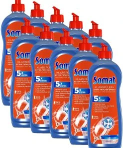 Somat Klarspüler Geschirrreiniger 10x750 Ml Spülmaschinenreiniger Reinigung