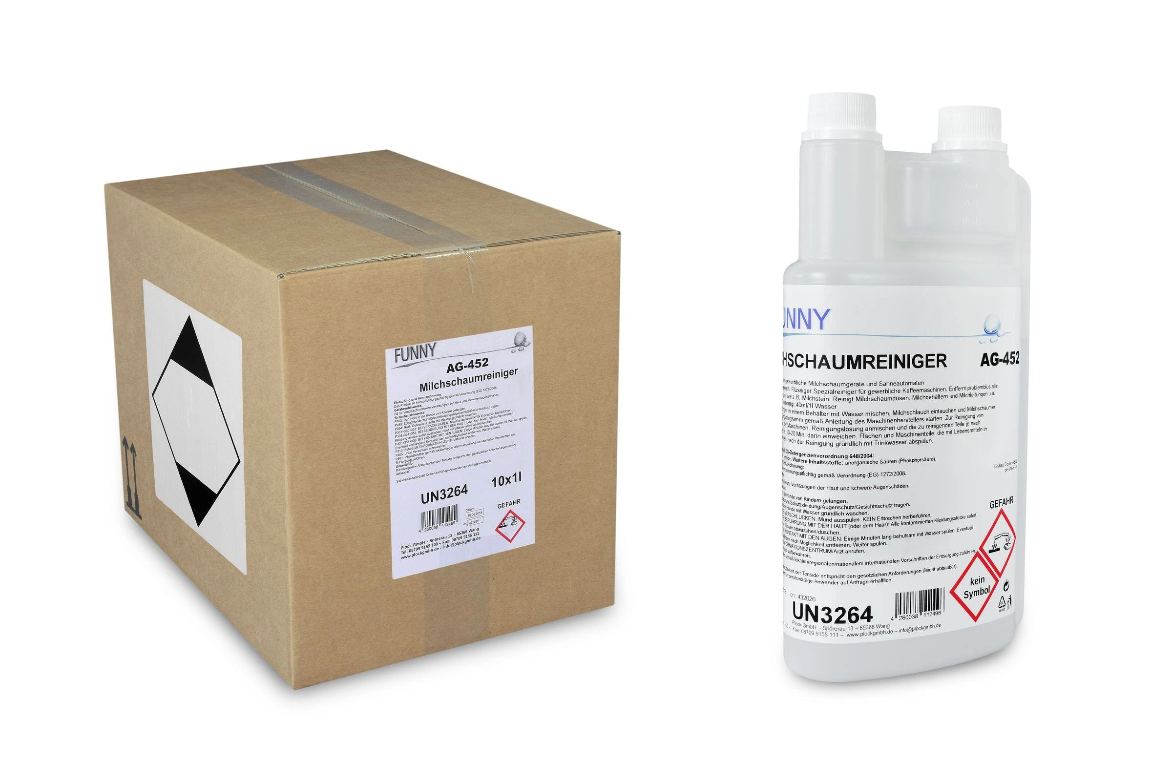 Funny Milchschaumreiniger 10 X 1 L Für Milchschaumgeräte Und Sahneautomaten 6 Funny Milchschaumreiniger 10 X 1 L Für Milchschaumgeräte Und Sahneautomaten – Bild 6