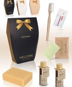 Null Amenities- Hygieneset Bio Luxury Brand (3 Verschiedene Packungen) - 40 Stück