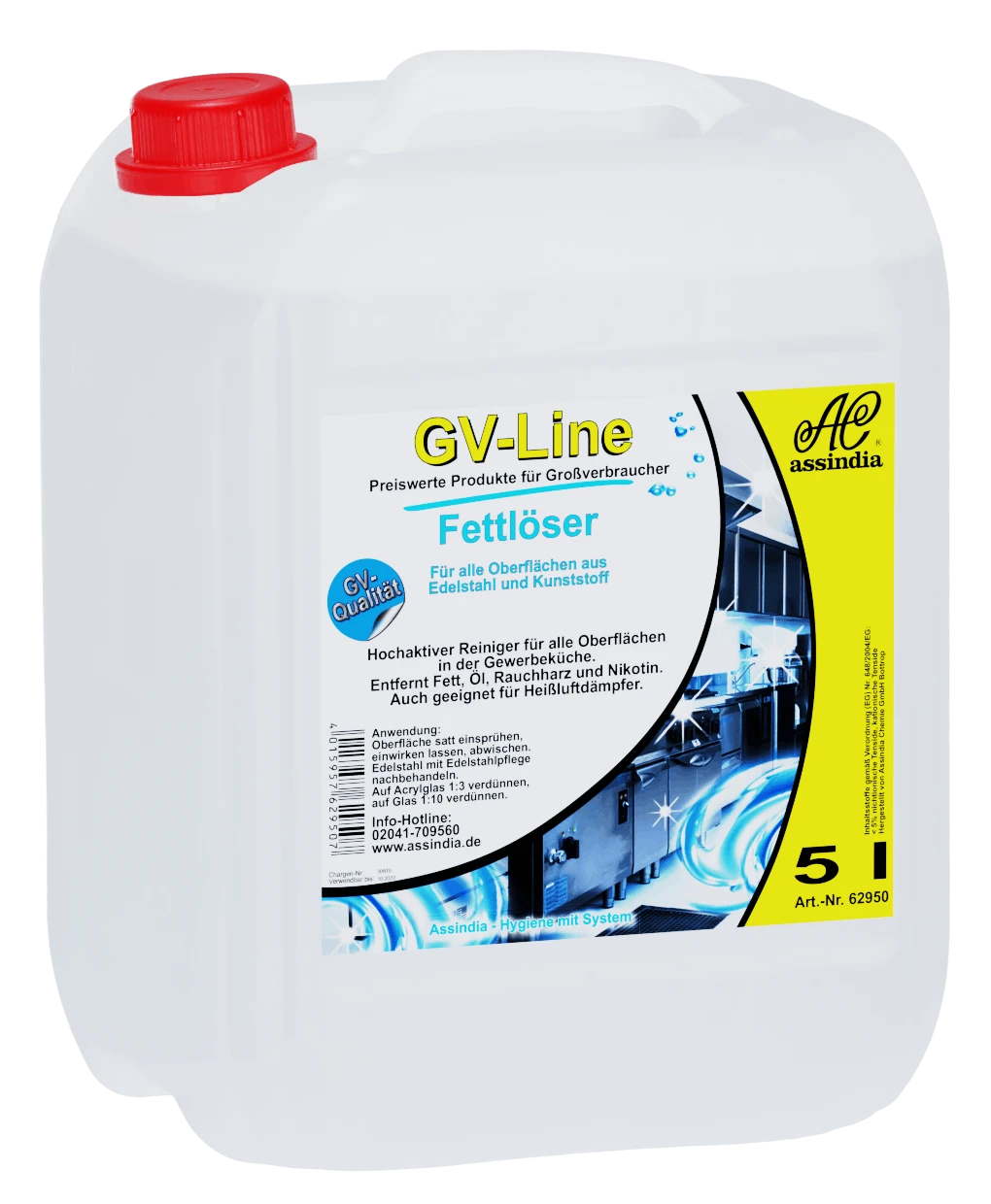 Assindia Neutral-Reiniger GV-Line 10l 3 Assindia Neutral-Reiniger GV-Line 10l – Bild 3