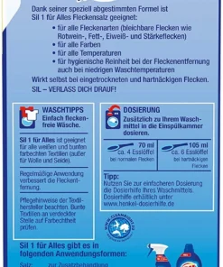 Null Sil 1 Für Alles Fleckensalz Fleckenentferner 500 G Reiniger Reinigungsmittel 12 Null Sil 1 Für Alles Fleckensalz Fleckenentferner 500 G Reiniger Reinigungsmittel -WC Frisch-Shop ecefbf7a 6c20 448f 9541 b58f3b79933d