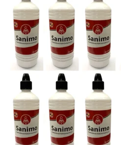 Null 10x 1000ml Sanimo Handdesinfektionsmittel - Anwendungsfertig - Nach Rezept Der WHO Desinfektionsmittel Hände Nachfüllflasche -WC Frisch-Shop ee370550 b62d 476f a203 963ef9b87f4d 1