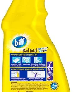 Null Biff Bad Total Zitrus Badreiniger 750ml Sprühflasche Reiniger Reinigungsmittel 12 Null Biff Bad Total Zitrus Badreiniger 750ml Sprühflasche Reiniger Reinigungsmittel -WC Frisch-Shop eef71411 3f6d 4835 a0c5 6260b58b353d
