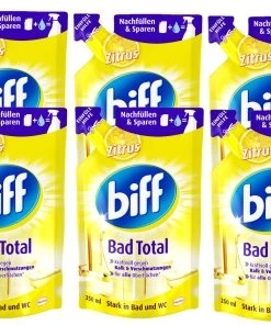 Null Biff Bad Total Zitrus Badreiniger Bad Reiniger Badezimmer 250 Ml Nachfüllpack 10 Null Biff Bad Total Zitrus Badreiniger Bad Reiniger Badezimmer 250 Ml Nachfüllpack -WC Frisch-Shop f54fec91 0255 4d68 bcb7 be18c9fbd2fb 1