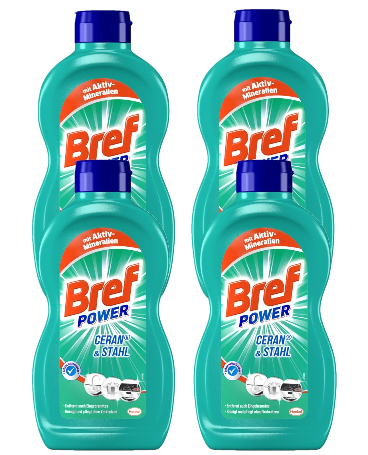 Null Bref Sidol Ceran & Stahl Reiniger Entfernt Eingebranntes 5x500 Ml Reinigung 3 Null Bref Sidol Ceran & Stahl Reiniger Entfernt Eingebranntes 5x500 Ml Reinigung – Bild 3