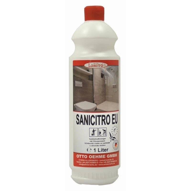 Lorito Sanitärreiniger Sanicitro 521 EU-Ecolabel (Blume) 1 Liter 1 Lorito Sanitärreiniger Sanicitro 521 EU-Ecolabel (Blume) 1 Liter