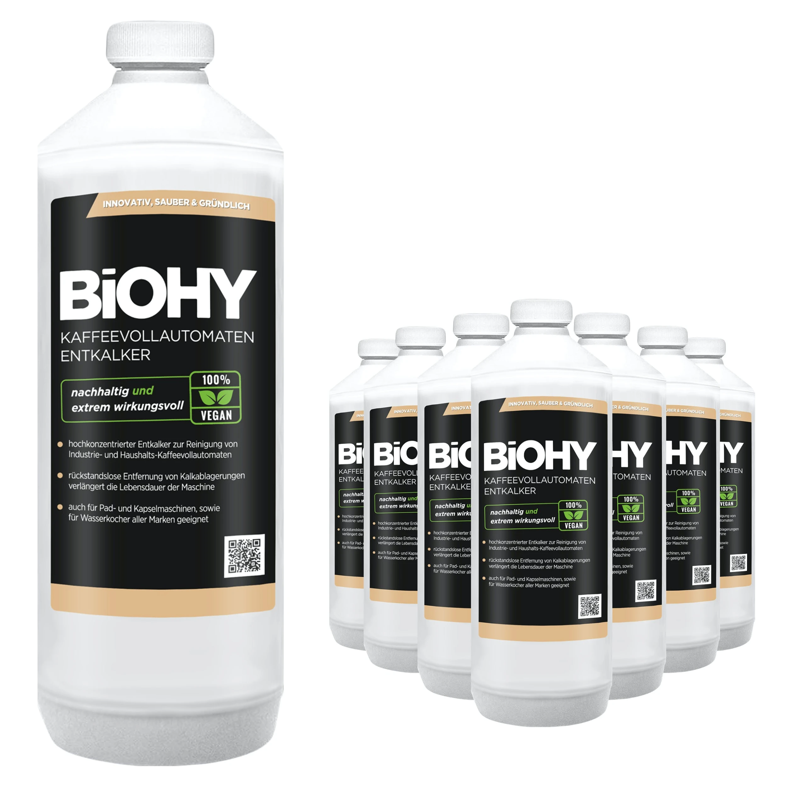 Null BiOHY Kaffeevollautomaten Entkalker (24x20l Kanister) | Ideal Zur Entkalkung Von Allen Kaffeemaschinen | Ca. 20 Entkalkungsvorgänge/Flasche 5 Null BiOHY Kaffeevollautomaten Entkalker (24x20l Kanister) | Ideal Zur Entkalkung Von Allen Kaffeemaschinen | Ca. 20 Entkalkungsvorgänge/Flasche – Bild 5